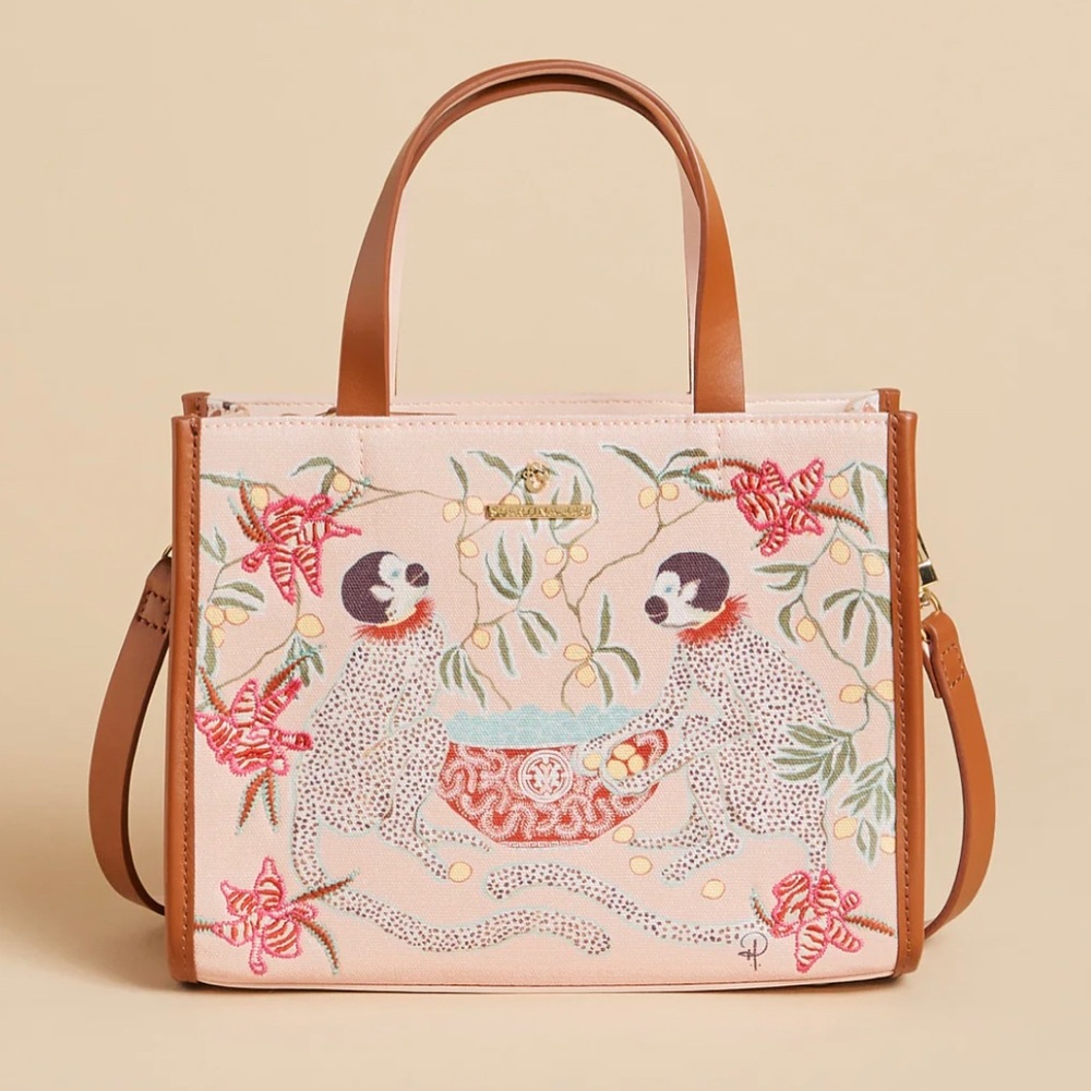 NEW WITH TAGS Paige Gemmel Island Dune Satchel Crossbody Spartina 449